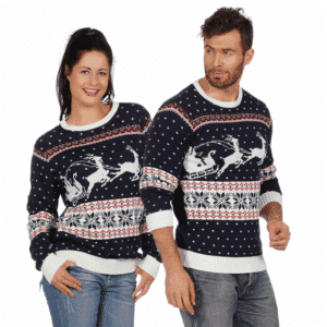 Julemandens Kane Julesweater Blå